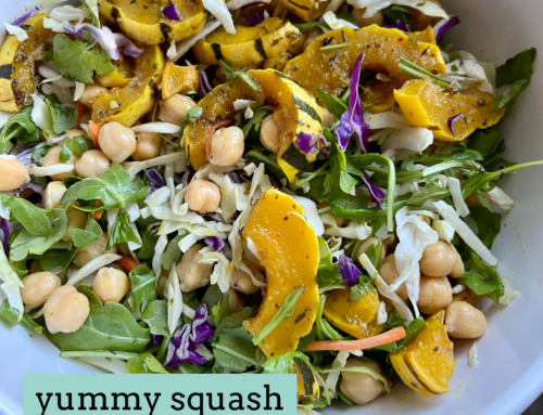 WINTER SQUASH & CHICKPEA SALAD